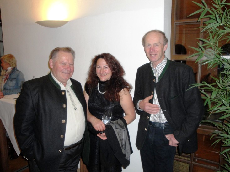 Latocha Franz, Marianne Grabner vom Roiderhof und Keil Franz