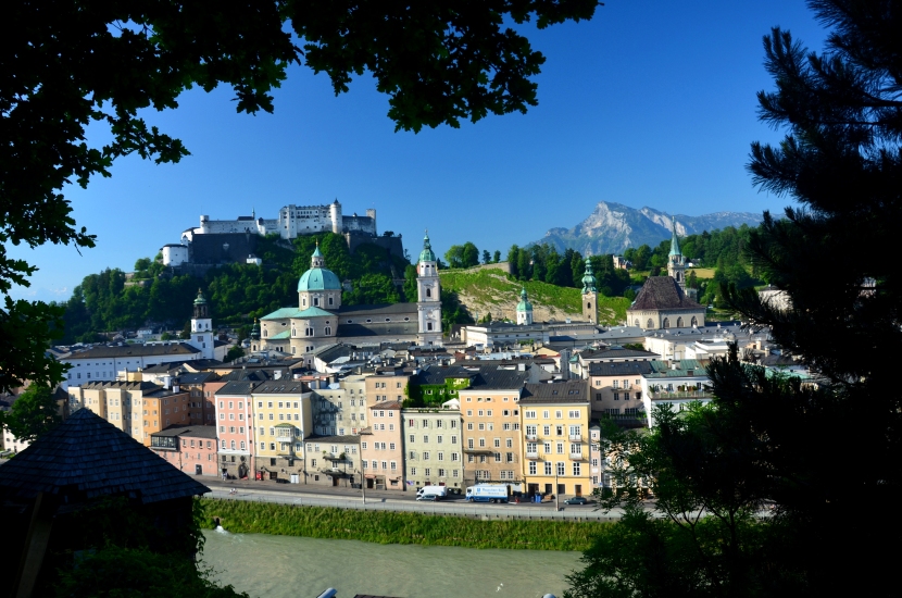 Salzburg einmal anders - fotografiert vom Kapuzinerberg