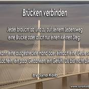 Brücken verbinden von Syra Kolb Herz und Liebe
